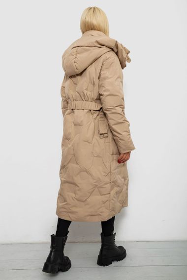 Куртка женская зимняя, цвет бежевый, 244R5609 | Зображення 15