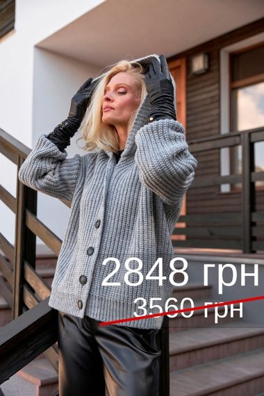 Пальто з капюшоном 2917 | Зображення 9