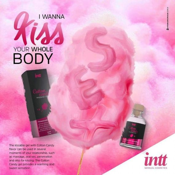 Масажний гель для інтимних зон Intt Cotton Candy (30 мл) | Зображення 3