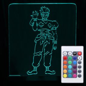 Акриловый светильник-ночник с пультом 16 цветов Хисока Мороу (Hisoka Morou) tty-n000054