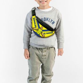 Сумка-бананка детская Криштиану Роналду 32х15см,бананка для мальчика через плечо (01032)