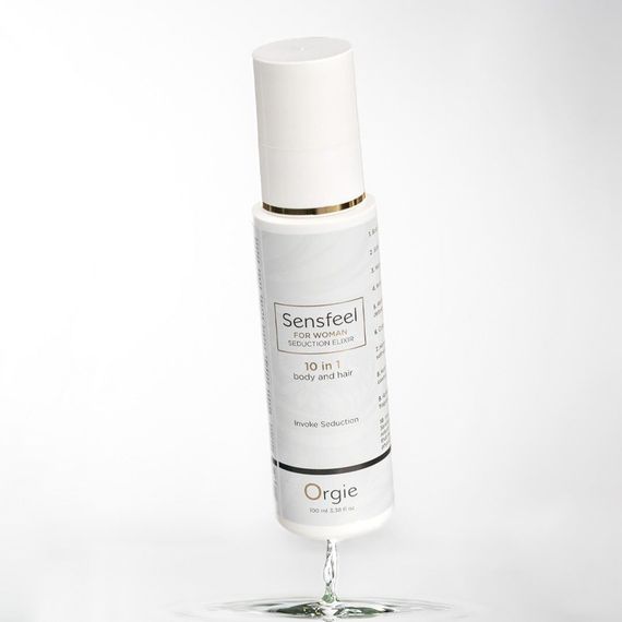 Лосьйон з феромонами для тіла та волосся Orgie – Sensfeel Seduction Elixir 10 in 1 for Woman (100 мл) | Зображення 3
