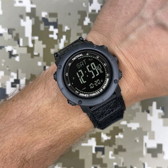 Чоловічий годинник Awarder 036 Nylon Tactic All Black | Зображення 2