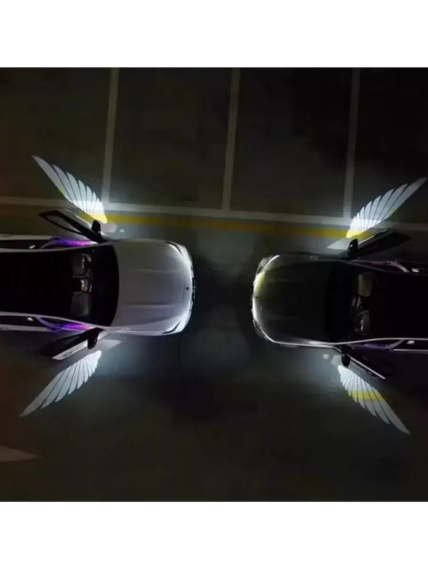 Подсветка "Крылья Ангела" в боковые зеркала HD-качество 2шт (пр-во Завод) СН-ТЕСТ | Зображення 2