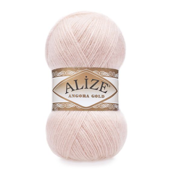 Пряжа Alize Angora Gold No 271 (Алізе Ангора Голд) – 20% вовна, 80% акрил, 100 г / 550 м