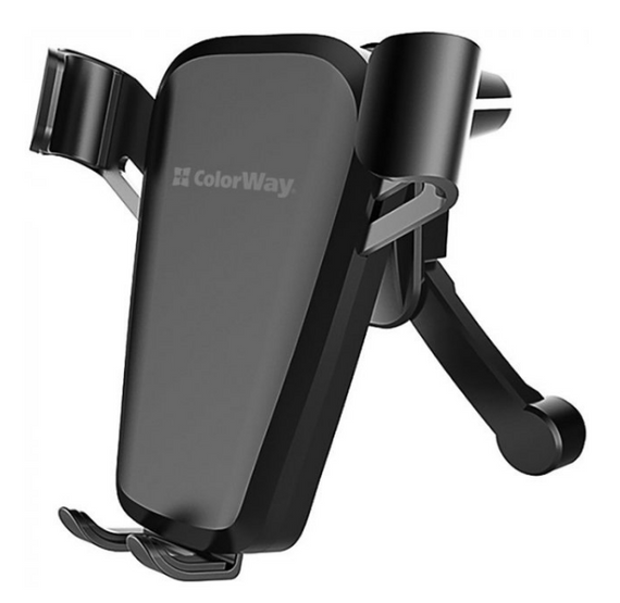 Держатель автомобильный для мобильного ColorWay CW-CHG03-BK черный