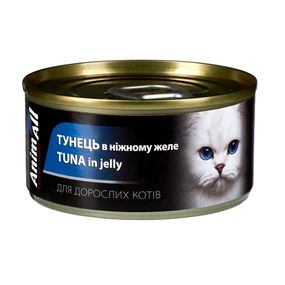 Вологий корм для котів з тунцем Animall Cat Wet, 85 гр