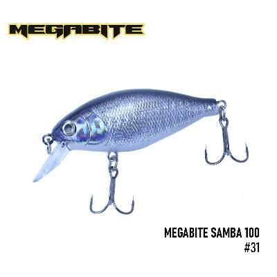 Воблер Megabite  Samba 100 SP (60 мм, 14,8 гр, 1 m) (31)