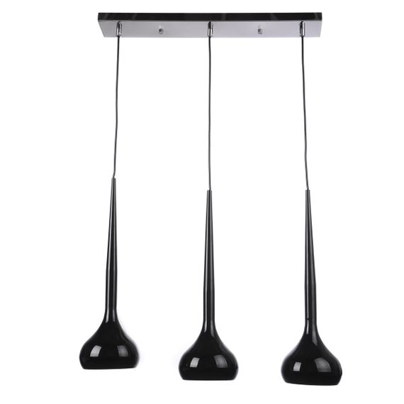 Люстра подвесная для бара E27 60W CH BK (BL-305S/3)