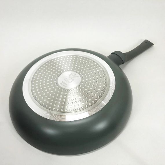 Сковорода Well Done WD-1028B з покриттям LightStone 28 см, сковорода з індукційним дном, для смаження | Зображення 1