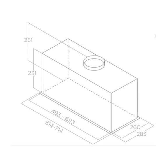 Витяжка кухонна Elica CT23 BL MAT/A/72 | Зображення 1