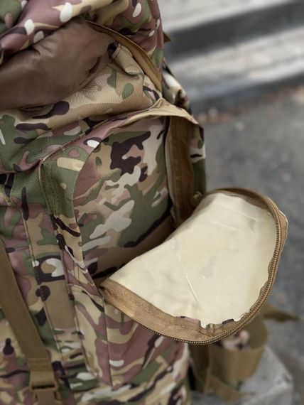 Рюкзак Мультикам тактичний Каркасний 120 Л МТР Алюмінієва рама | Зображення 4
