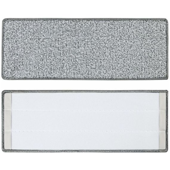 Запаска для швабри з мікрофібри (32х12см) / Змінна насадка для плоскої швабри / Запаска моп | Зображення 3