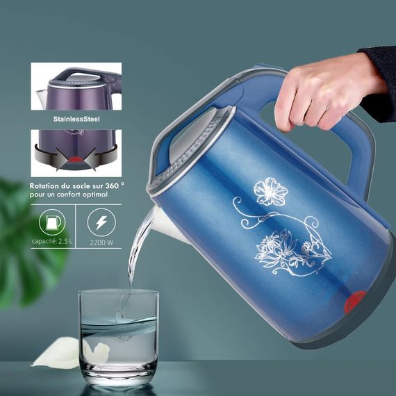 Електричний чайник з корпусом з нержавіючої сталі XPRO R7856 2,5л (44999-R7856_321) | Зображення 2