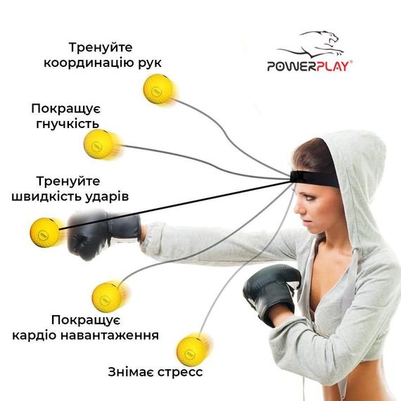 Файтболи набір 3 шт. PowerPlay 4320 Fight Ball Set | Зображення 7