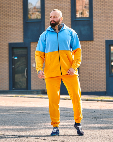 Костюм патріот Жовто-синій S XL | Зображення 6