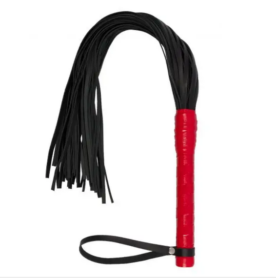 Флогер Premium Leather Flogger, Red sexstyle
