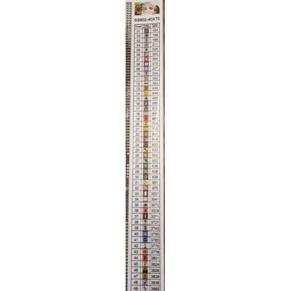 Алмазна мозаїка Ікона Ісус в колисці 40х70 см ColorArt SS802 | Зображення 2