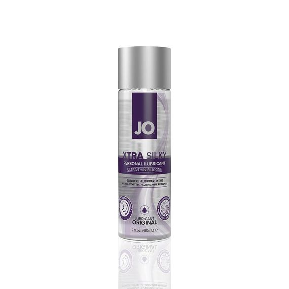 Лубрикант на силиконовой основе JO Xtra Silky Silicone (60 мл) Sex Aura