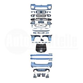 Обвес компл. BMW 5 F90 20-/ 5 G30 20- (-M5-)(Капот.крыло пер.лев/прав. перед.бампер без PDC. решетки. задний бампер с PDC, 2