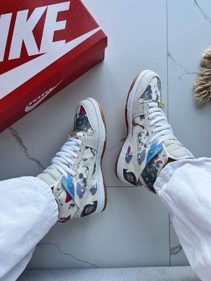 Кросівки SB Dunk High Supreme Rammellzee  / данки весна / літо / осінь 0232 40 | Зображення 7