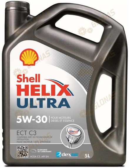 Моторна олива Shell Helix Ultra ECT C3 5W-30 5л.