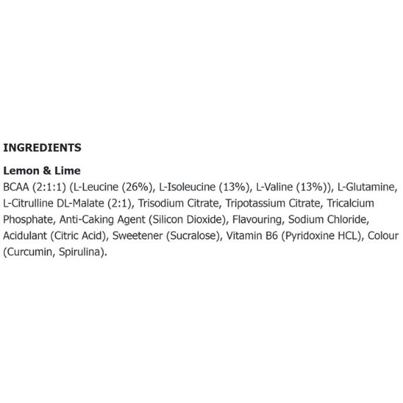 Аминокислота BCAA для спорта Applied Nutrition Bcaa Amino Hydrate 450 g /32 servings/ Lemon Lime | Зображення 1