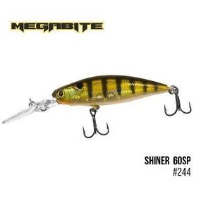 Воблер Megabite  Shiner 60 SP (60 mm, 7.5 g, 2.5 m) (244)