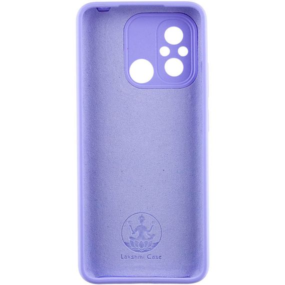 Чохол Silicone Cover Lakshmi Full Camera (AAA) with Logo для Xiaomi Redmi 12C Бузковий / Dasheen | Зображення 2
