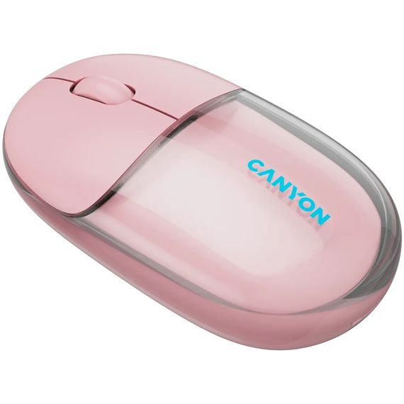 Мышь компьютерная безпроводная Canyon OnClick 24 Pink CNS-CMSW24P розовая | Зображення 2