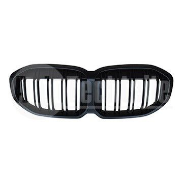 Решетка радиатора BMW 1 F40 19- (мат. чёрн. двойная), AutoTechteile, 708 5117, 708 5116