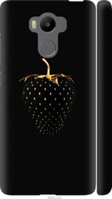Чохол на Xiaomi Redmi 4 pro Чорна полуниця "3585m-438-24368"