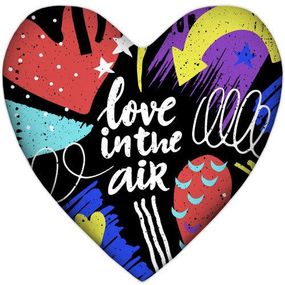 Подушка сердце XXL Love in the air 57x57 см (6PS_18L033)