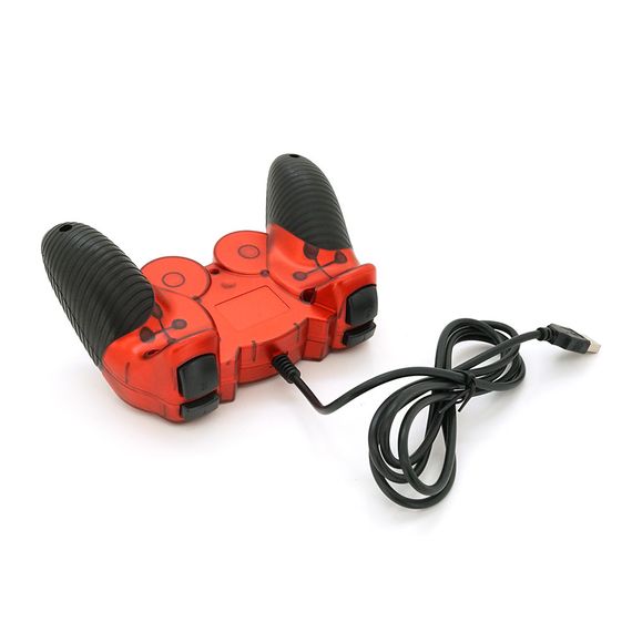 Геймпад Brazzers BR-8600 провідний для ПК, USB 2.0, Double Shock, Red, Blister | Зображення 3