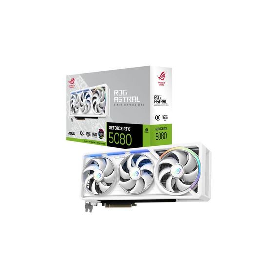Відеокарта ASUS GeForce RTX5080 16GB ROG ASTRAL WHITE OC (ROG-ASTRAL-RTX5080-O16G-WHITE) | Зображення 7