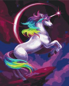 Казковий веселковий єдиноріг