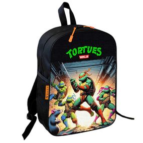 Рюкзак школьный детский 36х27см Черепашки-ниндзя для мальчика (00793)