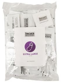 Презервативи великі SECURA EXTRA LARGE 100 шт Sex Aura