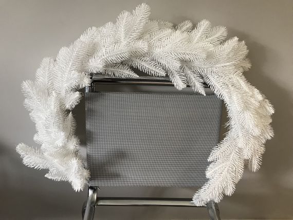 Гирлянда хвойная Lux литая 1,2 м белая | Зображення 3