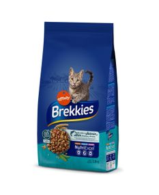 Сухий корм з тунцем та лососем для котів Brekkies Cat Salmon and Tuna, 1.5 кг