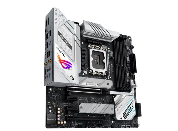 Материнcкая плата ASUS ROG STRIX B760-G GAMING WIFI s1700 B760 4xDDR5 M.2 HDMI DP Wi-Fi BT mATX 90MB1EQ0-M1EAY0 | Зображення 1