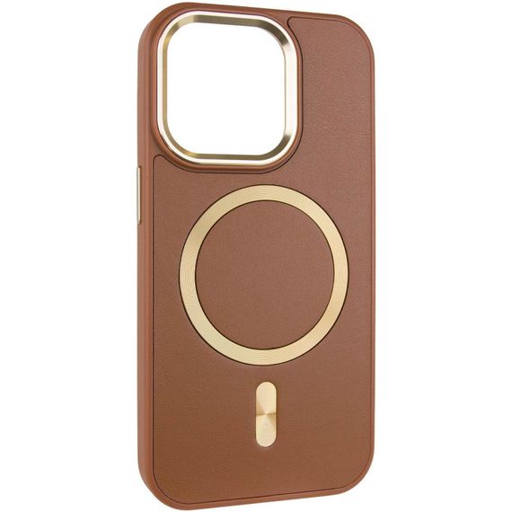 Шкіряний чохол SnapCase with MagSafe для Apple iPhone 11 Pro Max (6.5") Brown