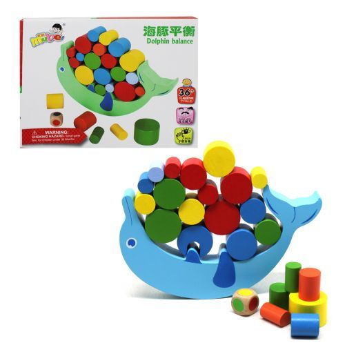 Дерев'яний балансир "Дельфін"