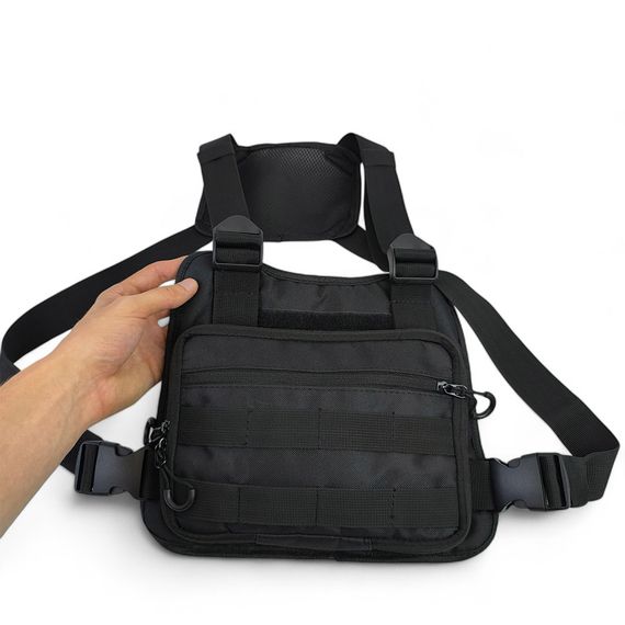 Чоловіча сумка для тактичних цілей, Тактичні військові сумки, Сумка чоловіча брезентова military LT-37 | Зображення 2