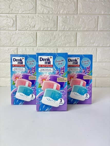 Denkmit туалетний блок для унітазу Frische Trio (3 шт)