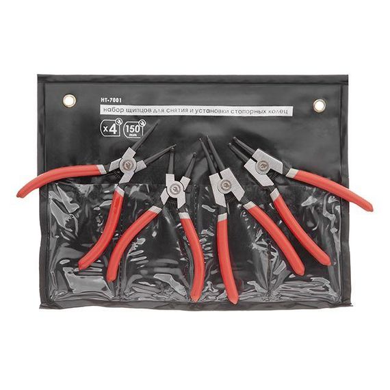 Набiр щипців для стопорних кілець INTERTOOL HT-7001 | Зображення 2