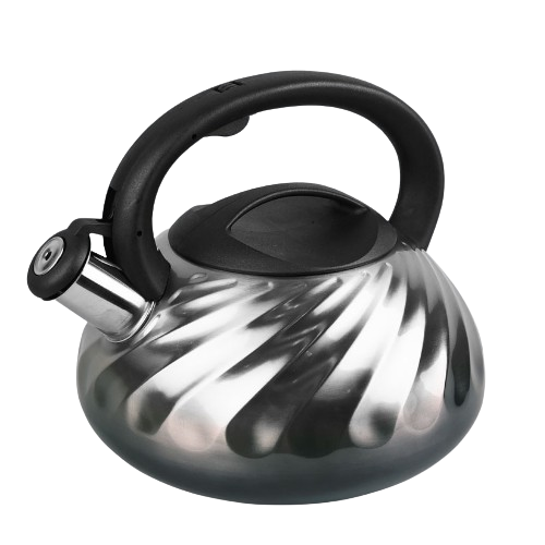 Чайник 3,0л металевий, сірий Maestro MR-1321-Grey