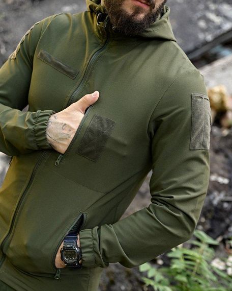 Легка тактична куртка Cambodia олива ДЛ6232 | Зображення 6