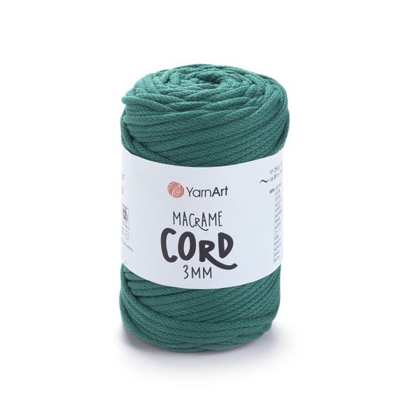 Пряжа Macrame Cord 3 mm № 750 (Макраме Корд), 250 г, 85 м — Бавовняний шнур для в’язання та макраме 783