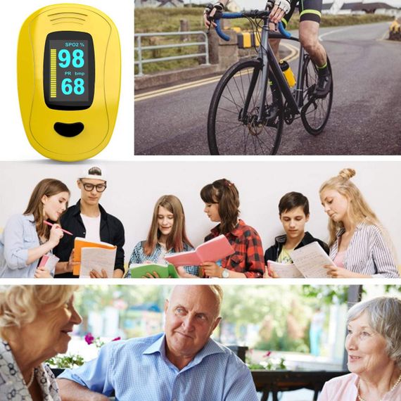 Пульсоксиметр Zondan A3, оксиметр на палец, прибор для измерения кислорода в измерение сатурации | Зображення 4